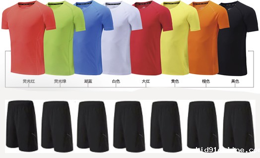 高档速干T恤 男女情侣衫 细节展示图