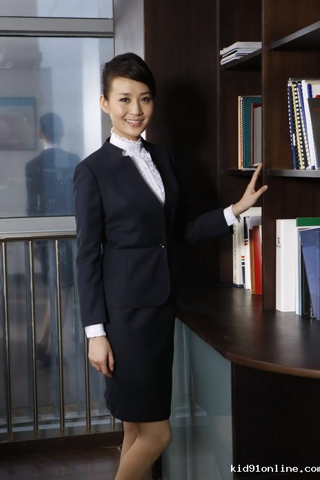 工服定制 高端伟德app下载官网手机版苹果版女士春夏季  黑色高端伟德app下载官网手机版苹果版
