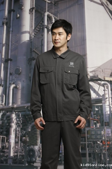 工服定制 耐磨工作服男士 黑色耐磨工作服
